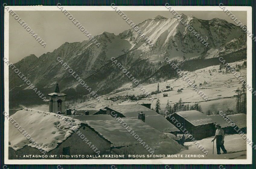 Aosta Antagnod Foto cartolina EE7201 – fronte