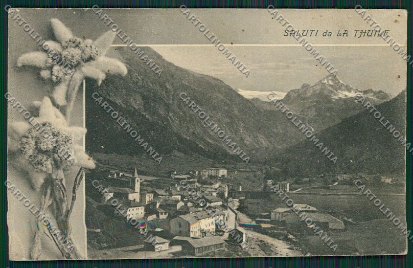 Aosta La Thuile ABRASA cartolina EE7219 – fronte