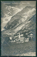 Aosta Courmayeur Foto cartolina EE7227 – fronte