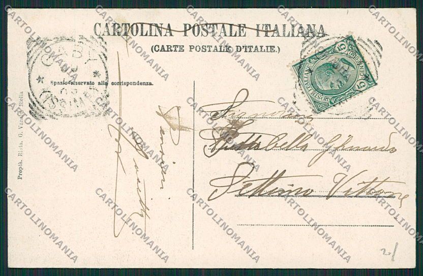 Aosta Gressoney La Trinité Orsia cartolina EE7233 – retro