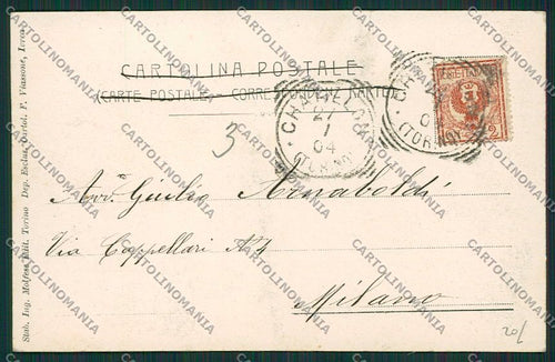 Aosta Chatillon cartolina EE7240 – retro