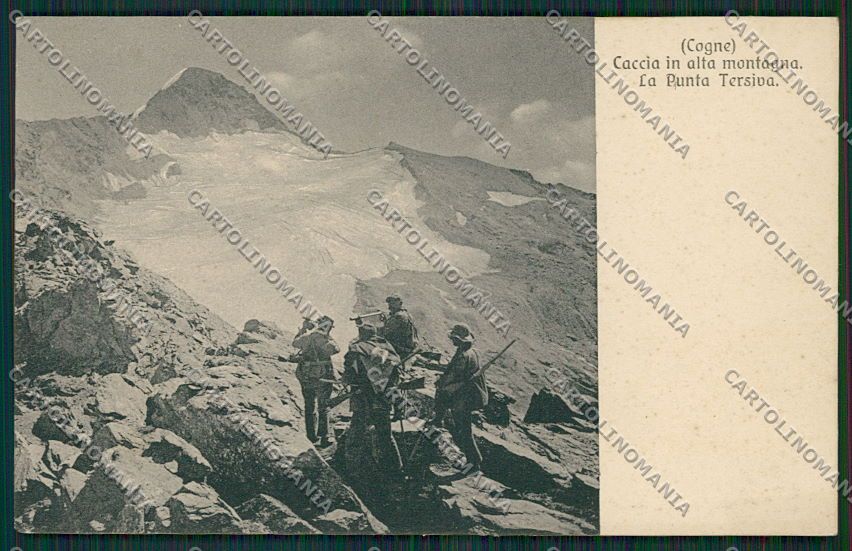 Aosta Cogne cartolina EE7250 – fronte