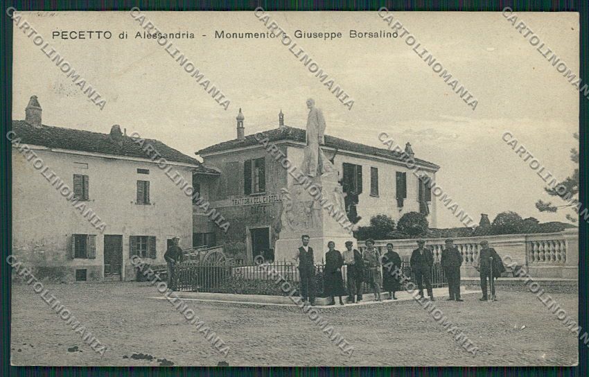 Alessandria Pecetto cartolina EE7256 – fronte