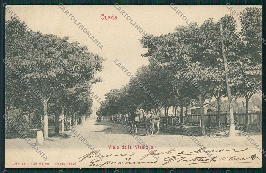 Alessandria Ovada cartolina EE7263 – fronte