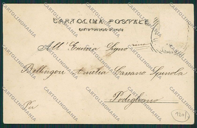 Alessandria Novi Ligure cartolina EE7265 – retro
