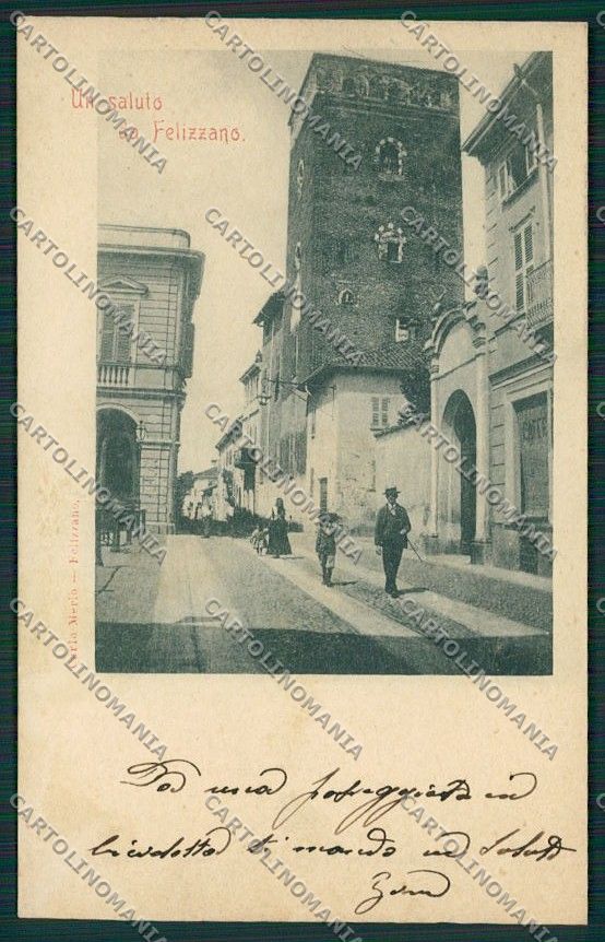 Alessandria Felizzano cartolina EE7277 – fronte