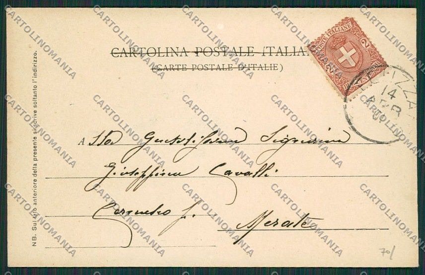 Alessandria Felizzano cartolina EE7277 – retro