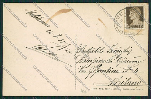 Alessandria Castelnuovo Scrivia cartolina EE7283 – retro
