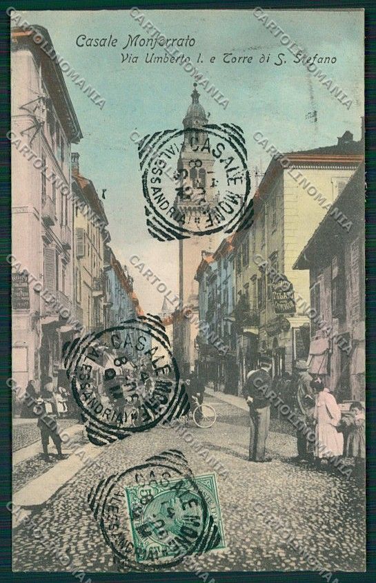 Alessandria Casale Monferrato cartolina EE7288 – fronte