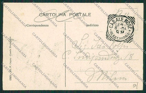 Alessandria Casale Monferrato cartolina EE7288 – retro