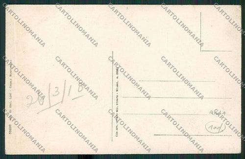 Alessandria Casale Monferrato Stazione Treno SCOLLATA cartolina EE7289 – retro