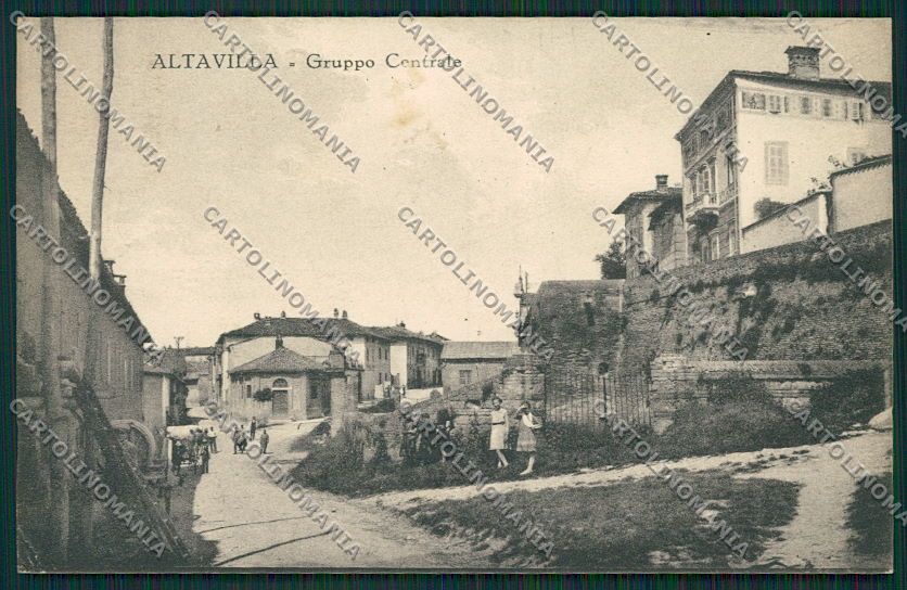 Alessandria Altavilla cartolina EE7293 – fronte