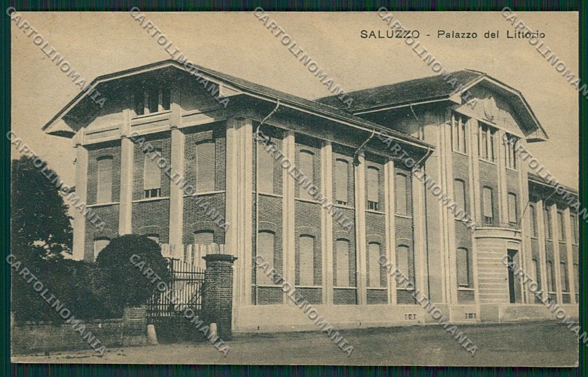 Cuneo Saluzzo Littorio cartolina EE7313 – fronte