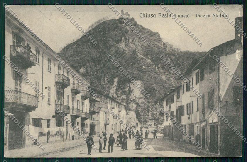Cuneo Chiusa Pesio ABRASA cartolina EE7349 – fronte