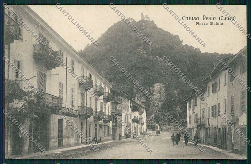 Cuneo Chiusa Pesio cartolina EE7350 – fronte