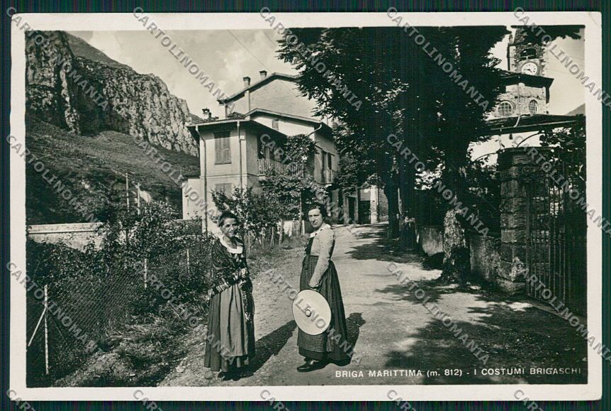 Cuneo Briga Marittima Foto cartolina EE7354 – fronte