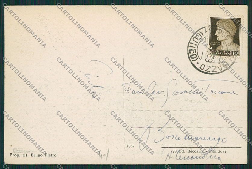 Cuneo Borgo San Dalmazzo FORO PIEGHINA cartolina EE7365 – retro
