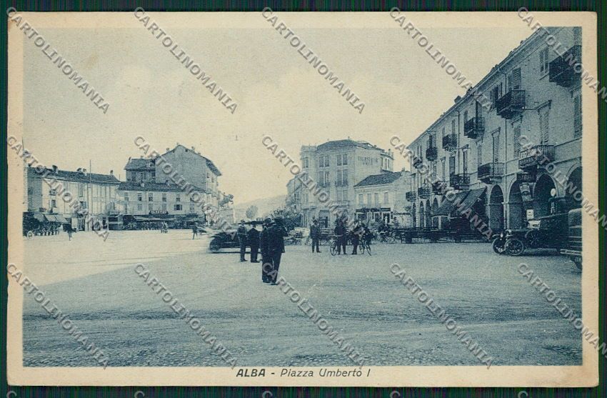 Cuneo Alba cartolina EE7378 – fronte