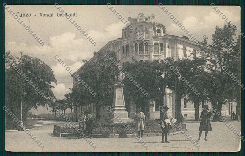 Cuneo Città Garibaldi cartolina EE7391 – fronte