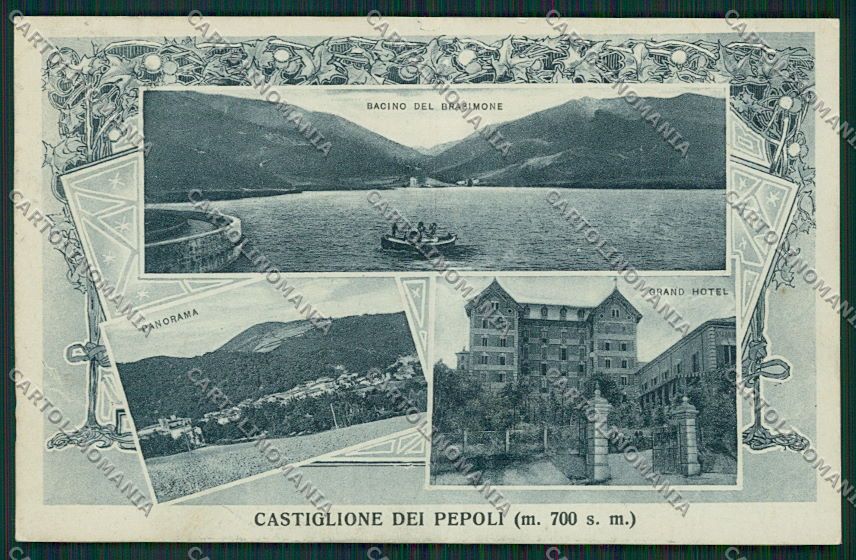 Bologna Castiglione dei Pepoli PIEGA cartolina EE7403 – fronte