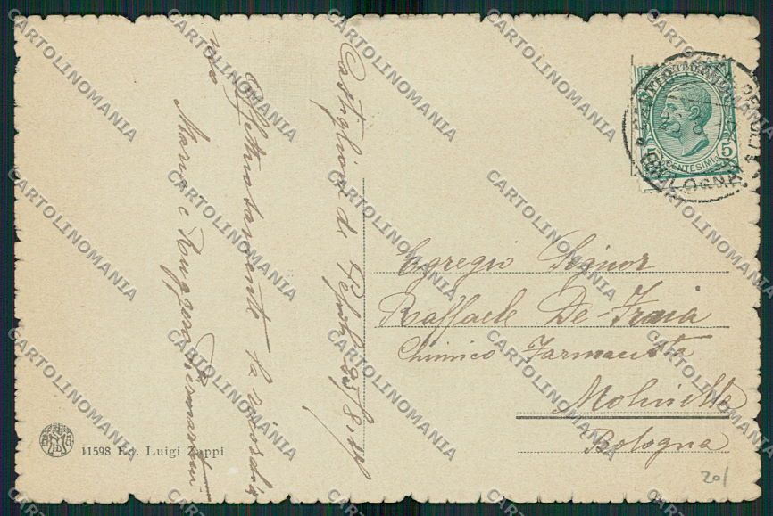 Bologna Castiglione dei Pepoli cartolina EE7404 – retro