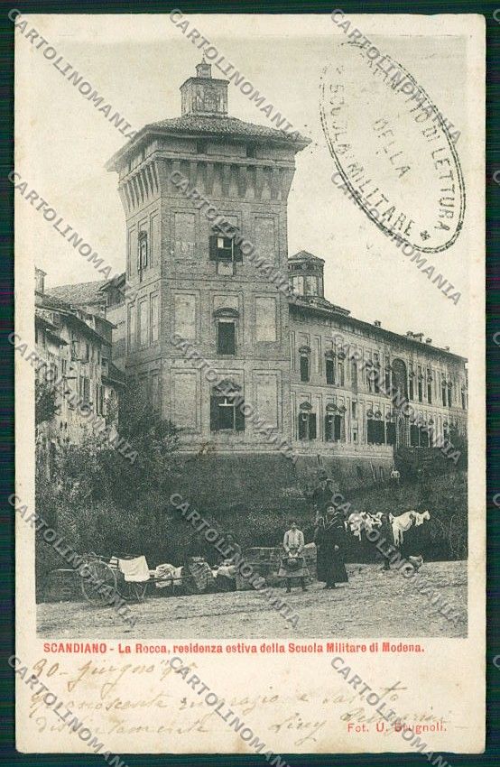 Reggio Emilia Scandiano Militari cartolina EE7414 – fronte