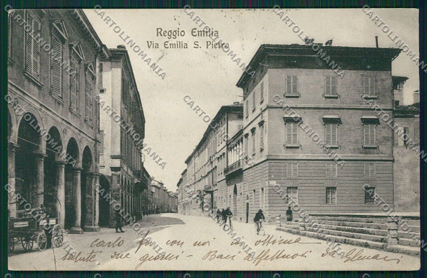 Reggio Emilia Città cartolina EE7431 – fronte