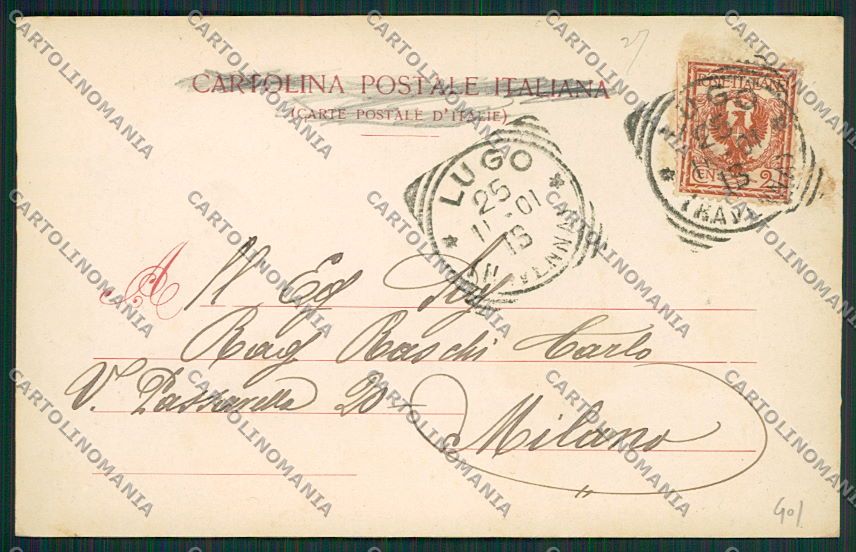 Ravenna Lugo cartolina EE7440 – retro