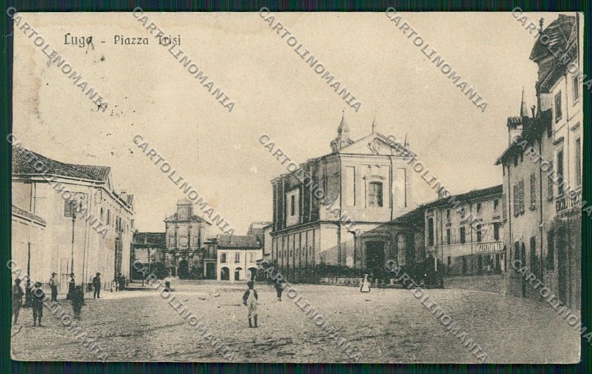 Ravenna Lugo TRACCE UMIDO ABRASA cartolina EE7441 – fronte