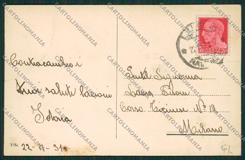 Ravenna Lugo cartolina EE7444 – retro