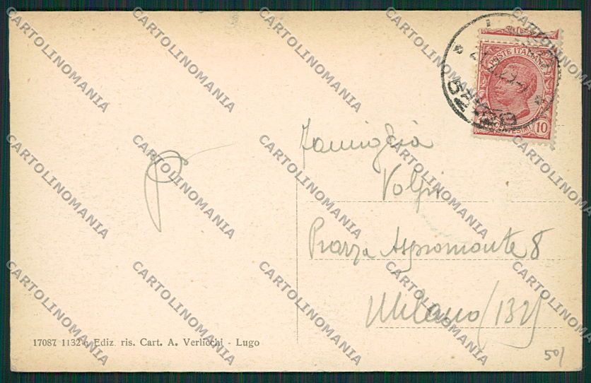 Ravenna Lugo cartolina EE7445 – retro
