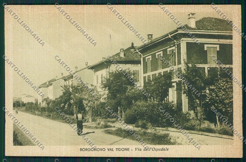 Piacenza Borgonovo Valtidone cartolina EE7461 – fronte