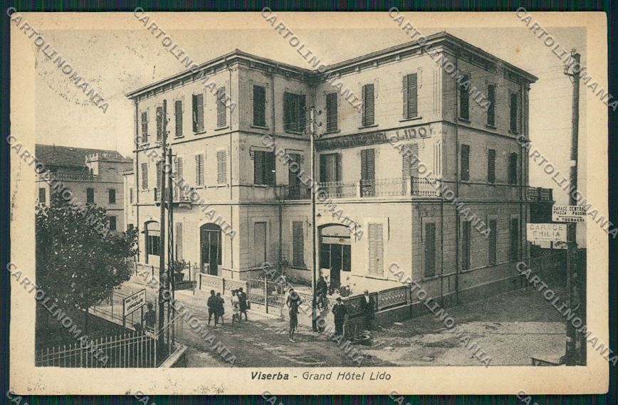 Rimini Viserba cartolina EE7476 – fronte