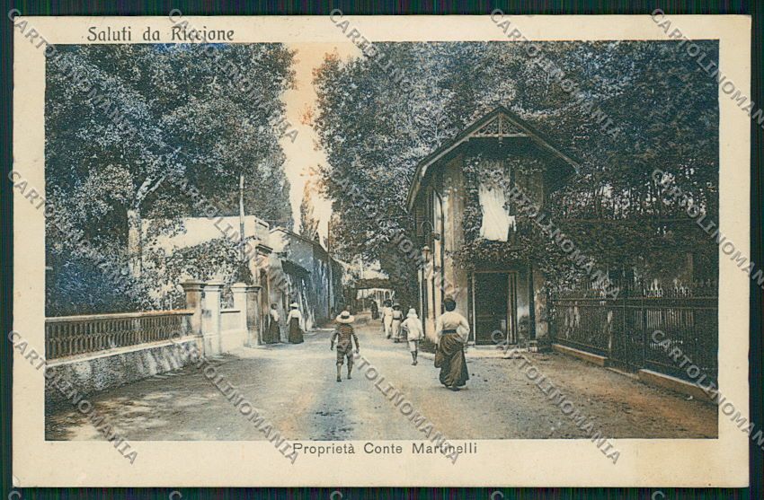 Rimini Riccione cartolina EE7483 – fronte