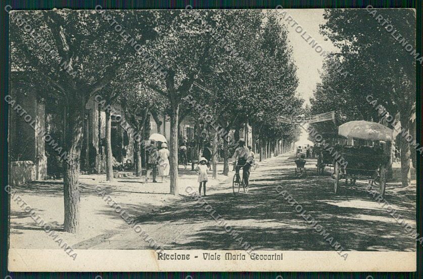 Rimini Riccione cartolina EE7484 – fronte