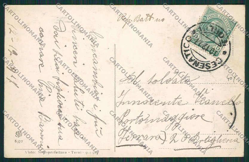 Forlì Cesenatico cartolina EE7489 – retro