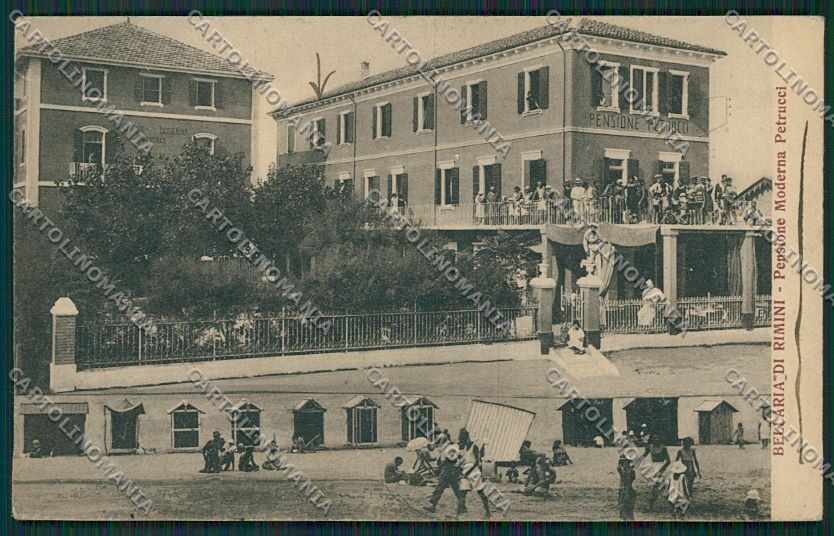 Rimini Bellaria cartolina EE7498 – fronte