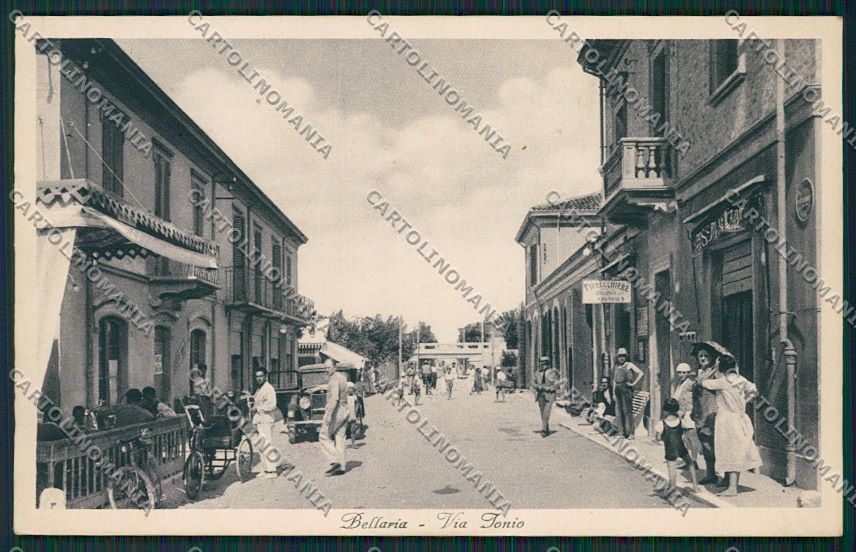 Rimini Bellaria cartolina EE7499 – fronte