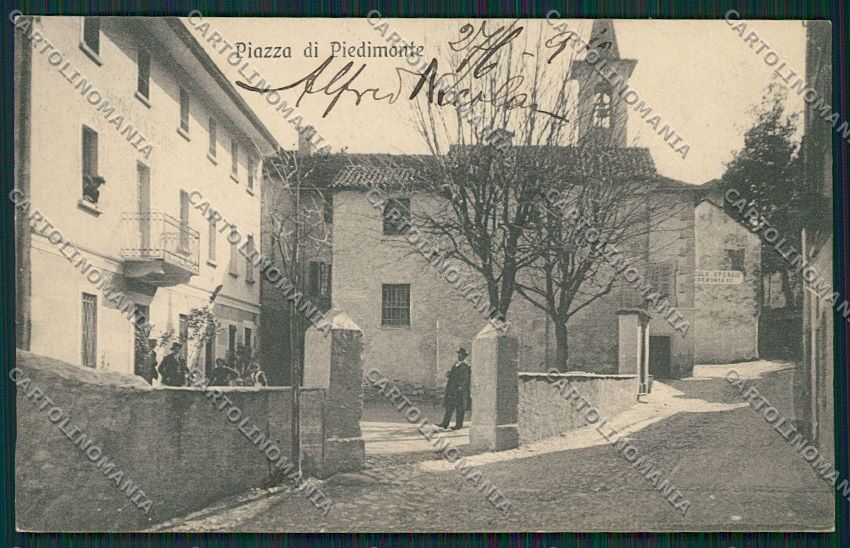 Verbania Intra Piazza di Piedimonte cartolina EE7502 – fronte
