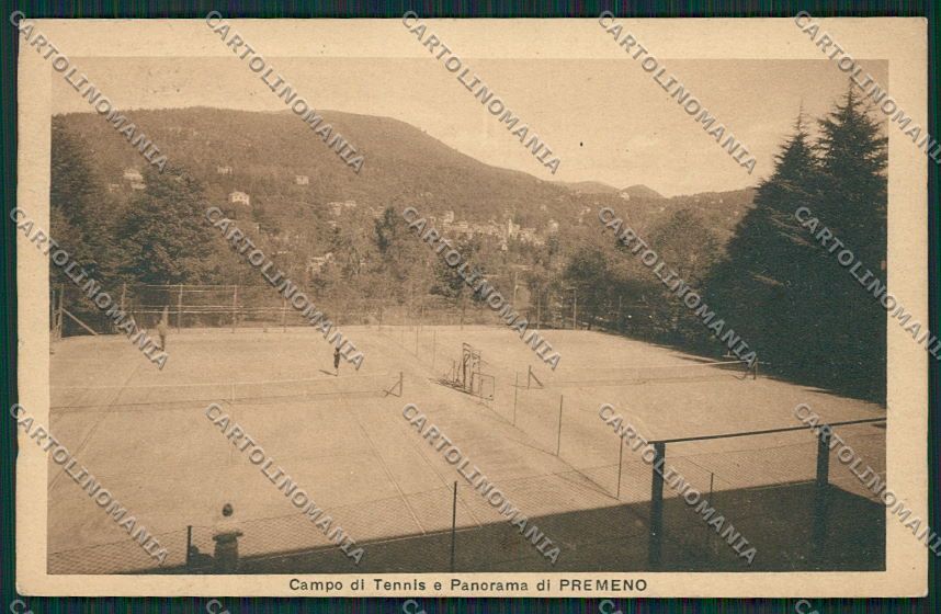 Verbania Premeno Tennis cartolina EE7523 – fronte