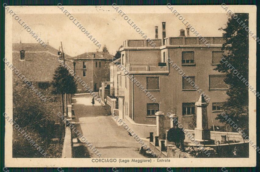 Novara Nebbiuno Corciago cartolina EE7537 – fronte