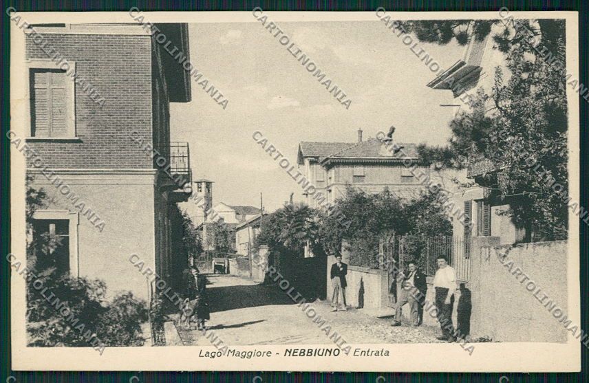 Novara Nebbiuno cartolina EE7545 – fronte