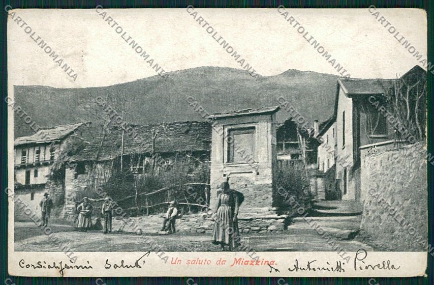 Verbania Miazzina cartolina EE7584 – fronte