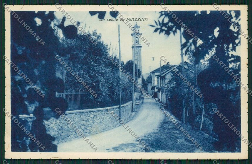 Verbania Miazzina cartolina EE7586 – fronte