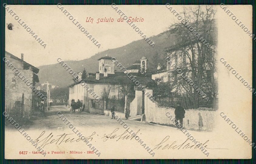 Novara Lesa Solcio cartolina EE7596 – fronte