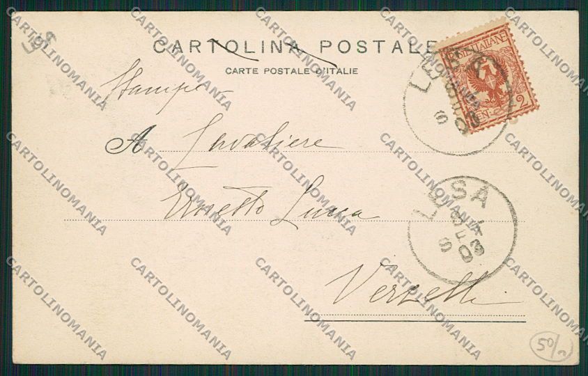 Novara Lesa Solcio cartolina EE7596 – retro