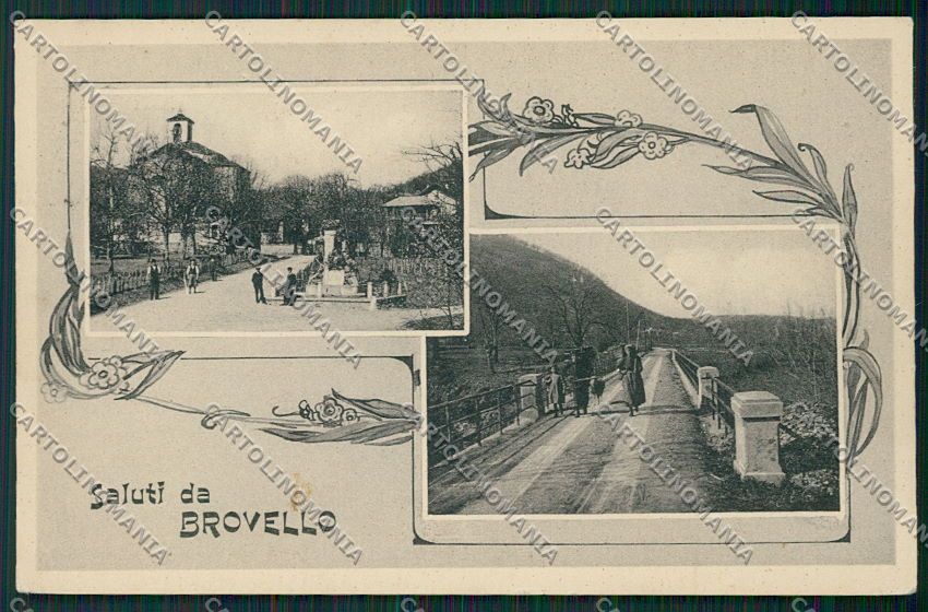 Verbania Brovello Saluti da cartolina EE7606 – fronte