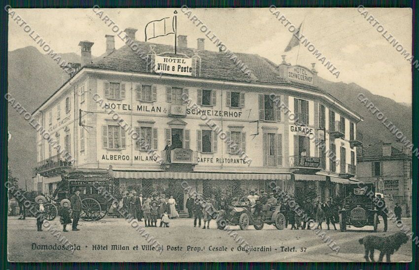 Verbania Domodossola cartolina EE7633 – fronte