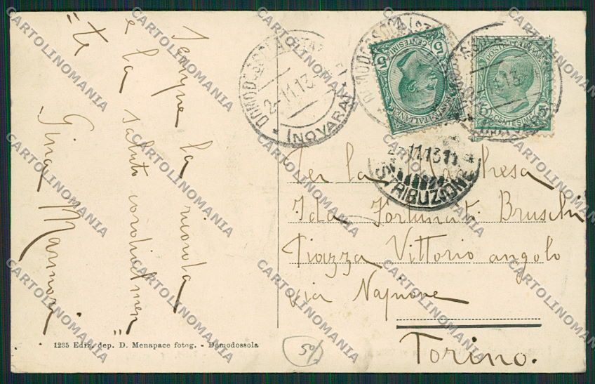 Verbania Domodossola cartolina EE7633 – retro