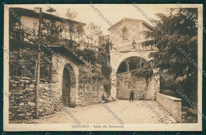 Novara Gozzano STRAPPINI cartolina EE7641 – fronte